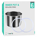 8Qt Stainless Steel Inner Pot E30685