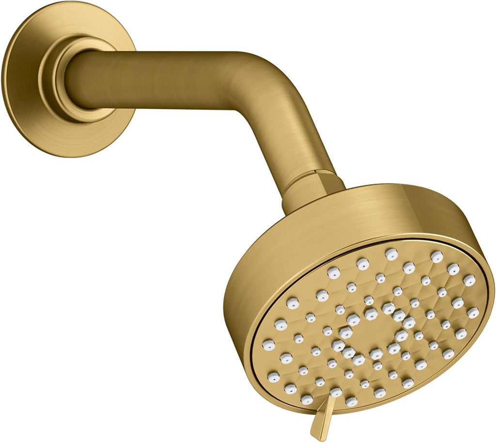 Vibrant Brushed Moderne Brass Pack of 2 Plumbing Fixtures V23355