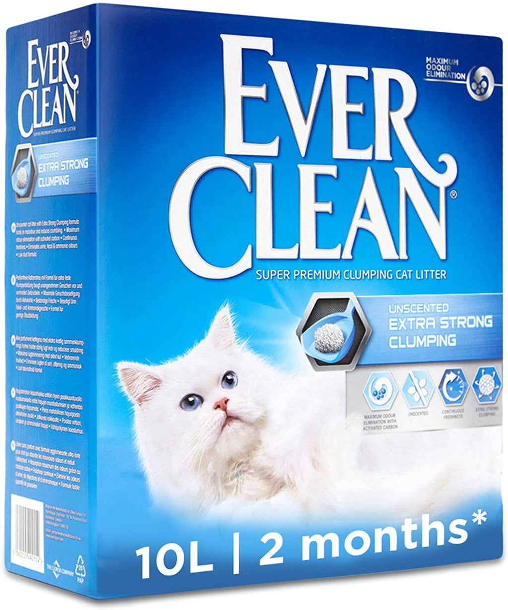 10 Litre Unscented Clumping Cat Litter Z763