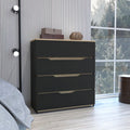Black Manufactured Wood Dresser X904176