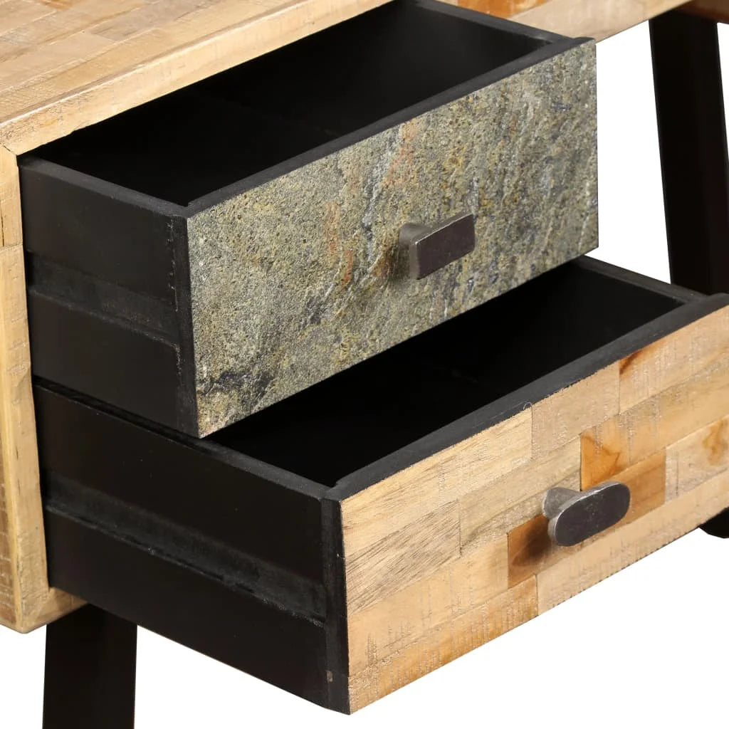 Solid Reclaimed Teak Writing Desk K79262