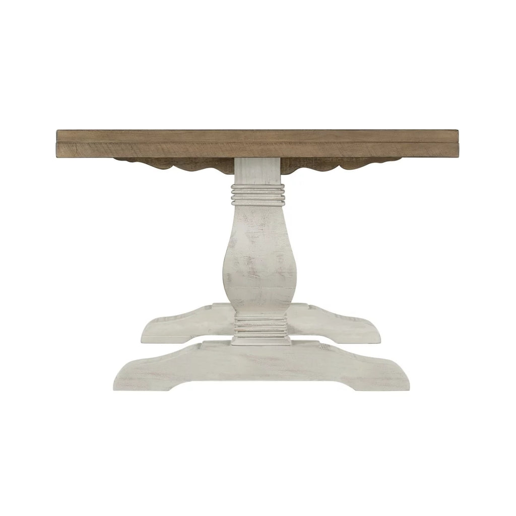 19 Inch Coffee Table with Pedestal Base S195929