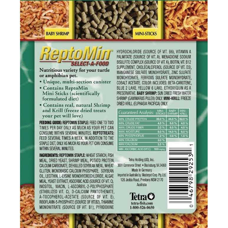 Tetra ReptoMin Select-A-Food T95681