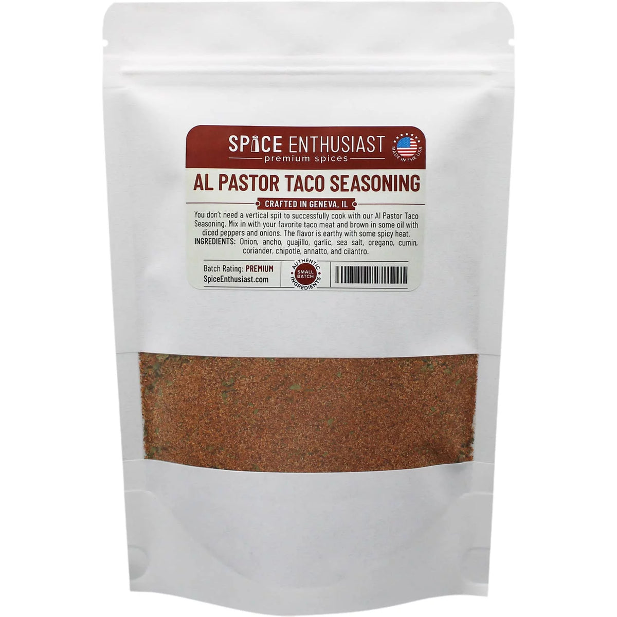 Al Pastor Taco Seasoning 8 Oz D7939