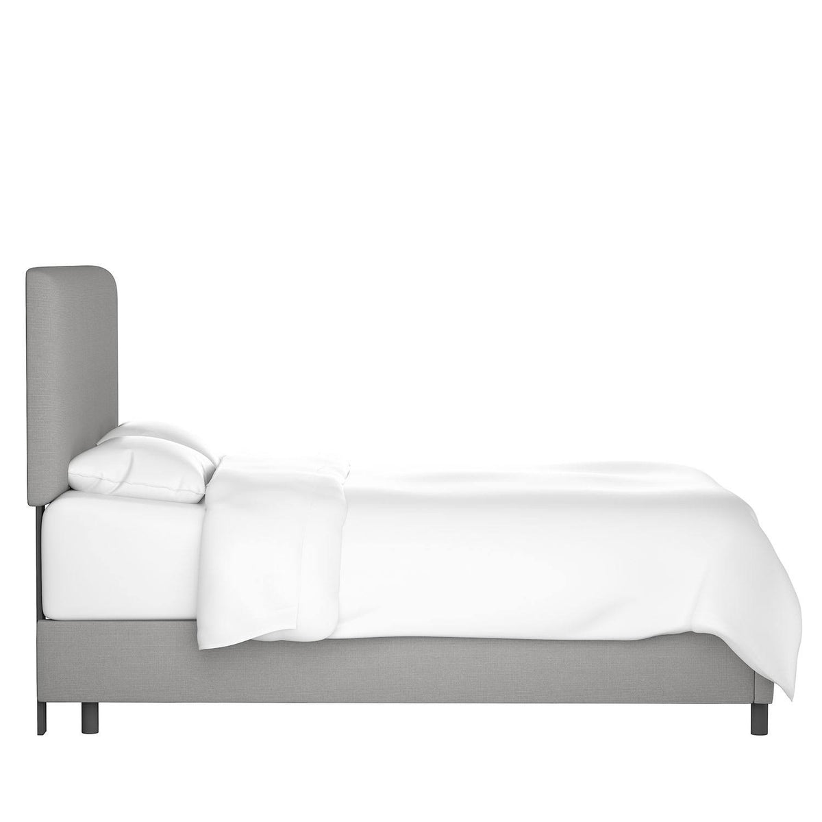 Papaya Velvet Full Bed B7754