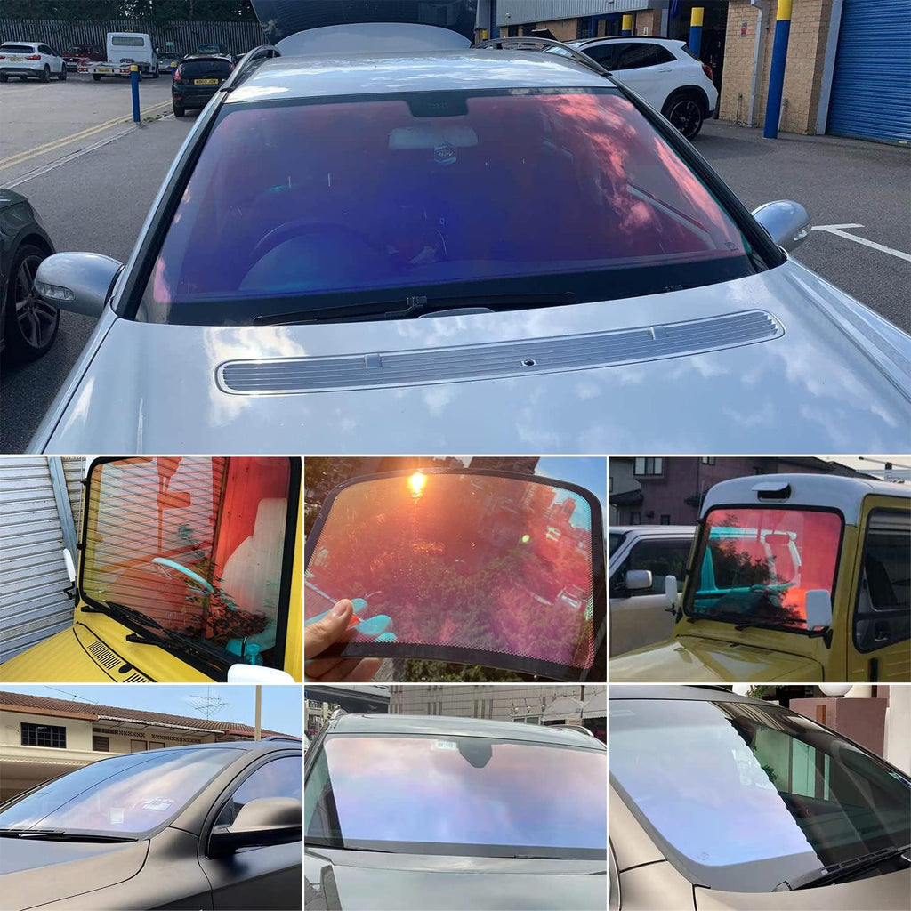 Window Tint Film Chameleon Color 70% VLT 29.29" x 9.84' Ft Roll Pack of 2 Z448