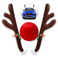 Christmas Car Decorations with Jingle Bells and Red Nose A803