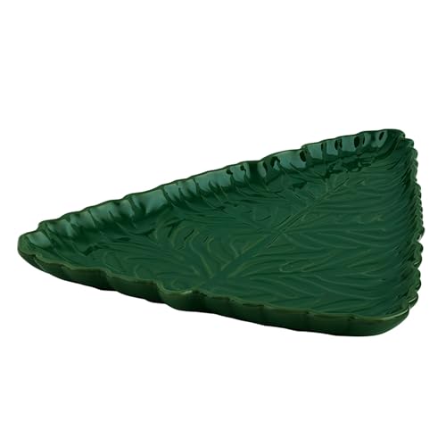 Tree Shaped Serving Plate Ceramic Platter G501