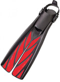 Red Medium Split Fins C435914