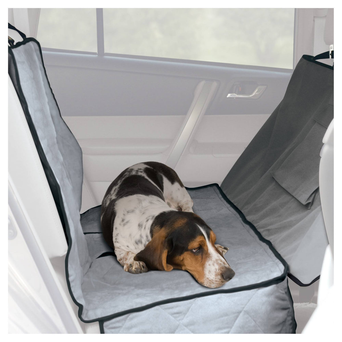 Pet Car Seat Saver Gray B7984