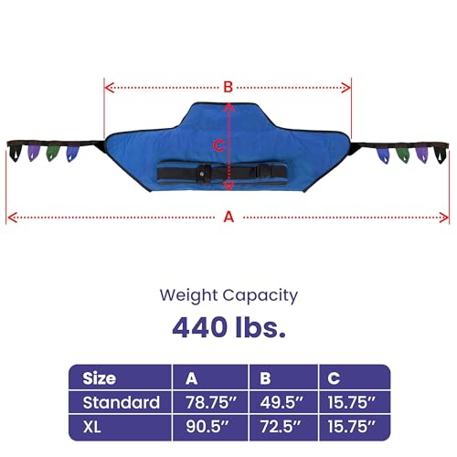 Standard Sit to Stand Lift Sling 44" W x 15" L K26782