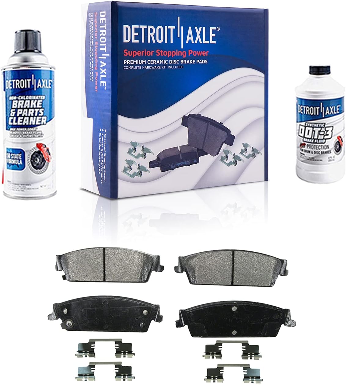 Rear Disc Rotors with Brake Pads Z662