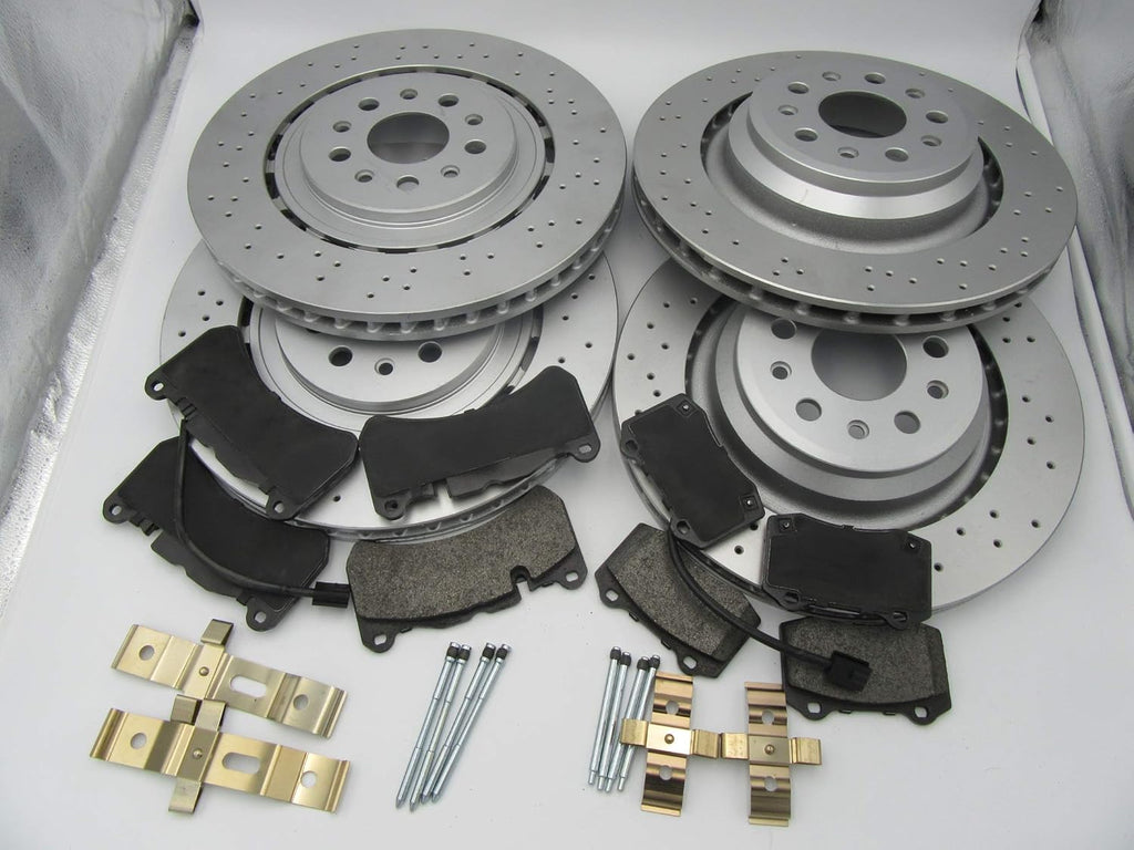 Front Rear Brake Pads and Rotors for Maserati Ghibli Sq4 Awd Quattroporte E5395
