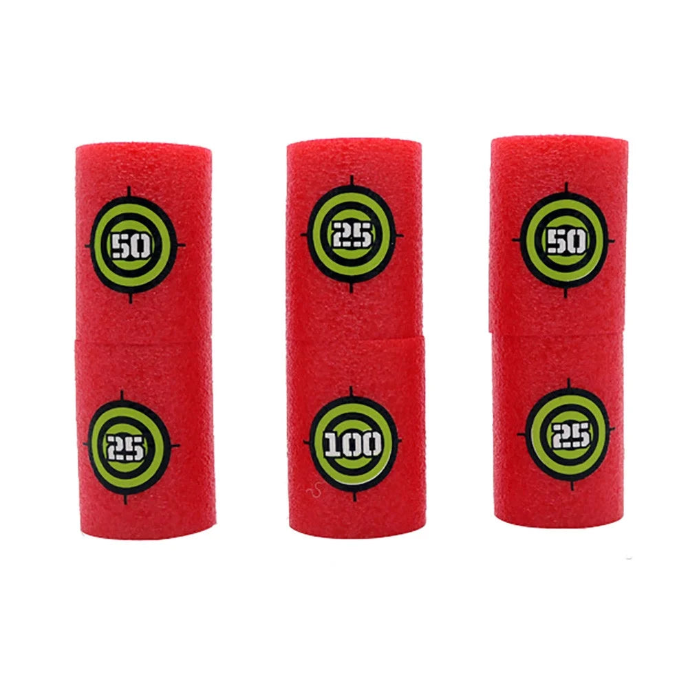 18x EVA Soft Bullet Target Dart Toy B688898