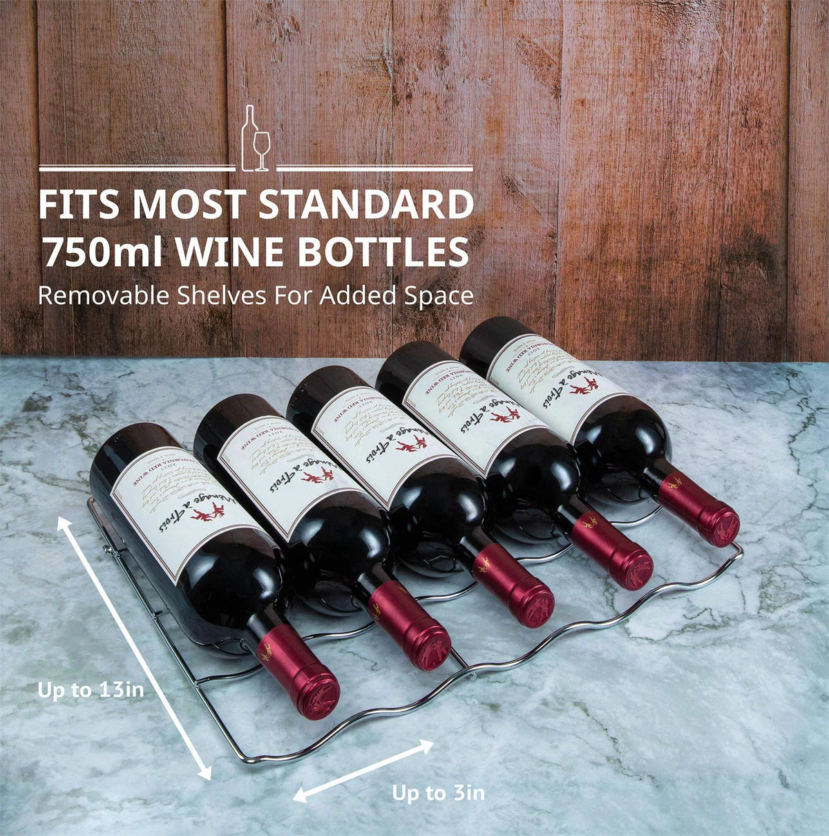 Dual Freestanding 33 Bottle Wine Cooler W83222