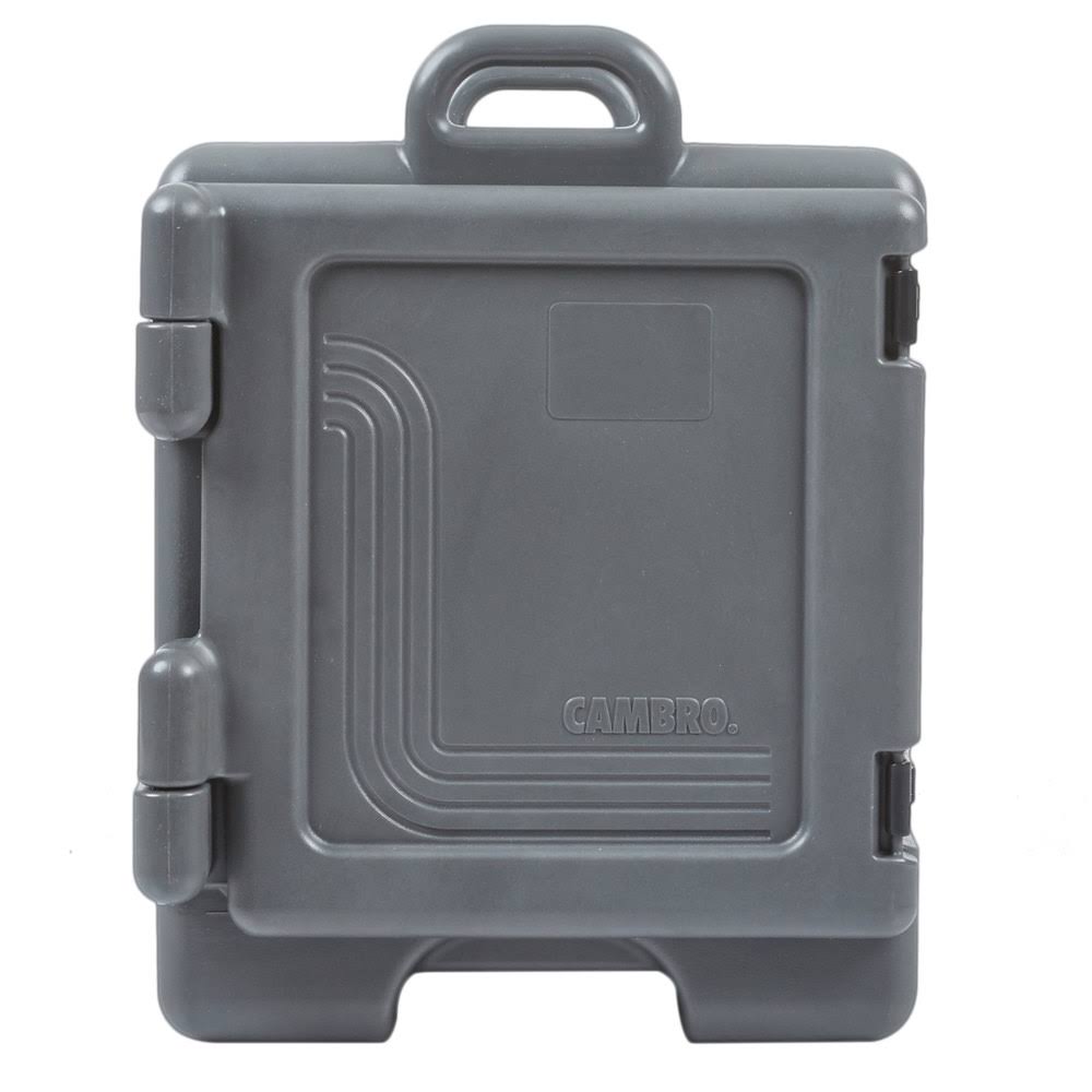 Charcoal Gray Front Loading Insulated Food Pan Carrier P3854
