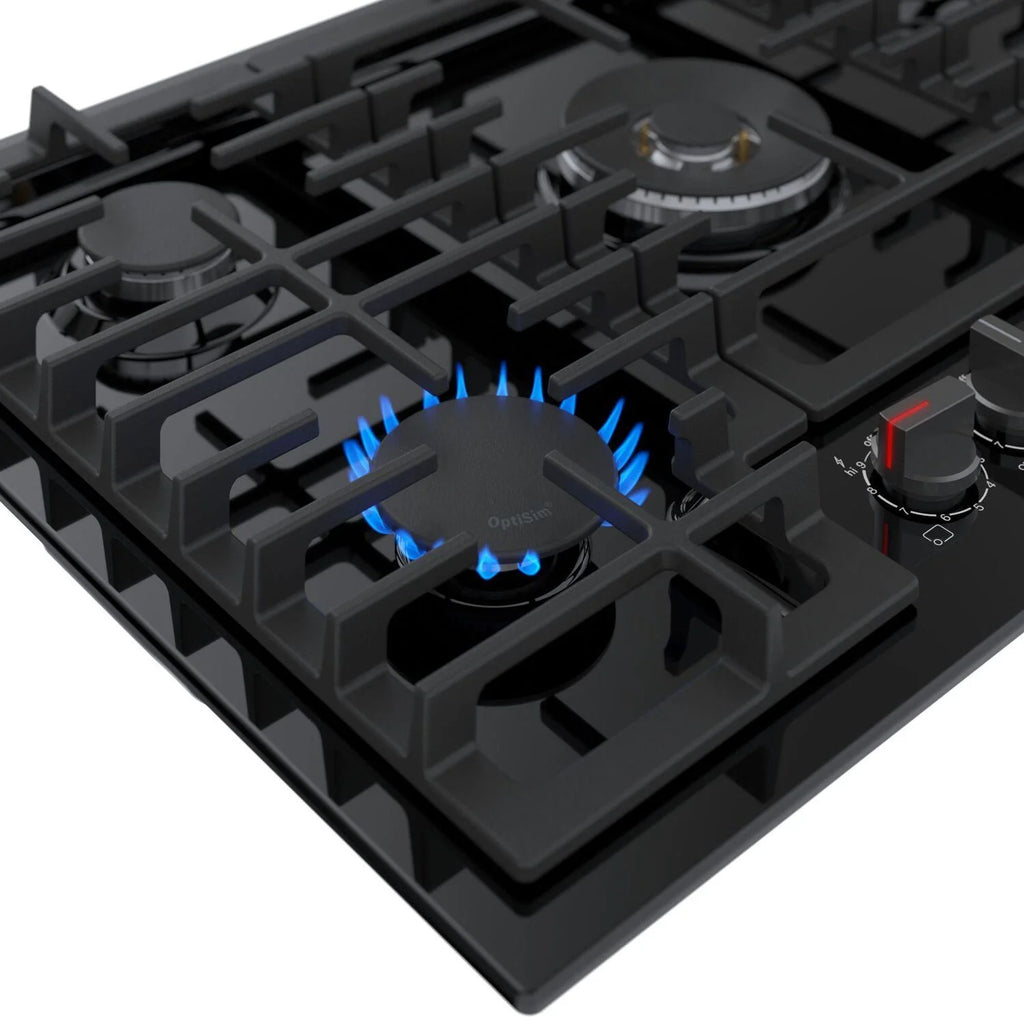 Black Gas Cooktop B7580