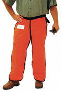 Orange Nylon Chain Saw Chaps S862