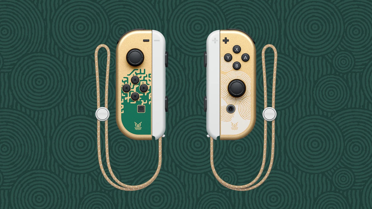 Green & Gold Joy-Con 64GB Console with Dock and Game Q53410