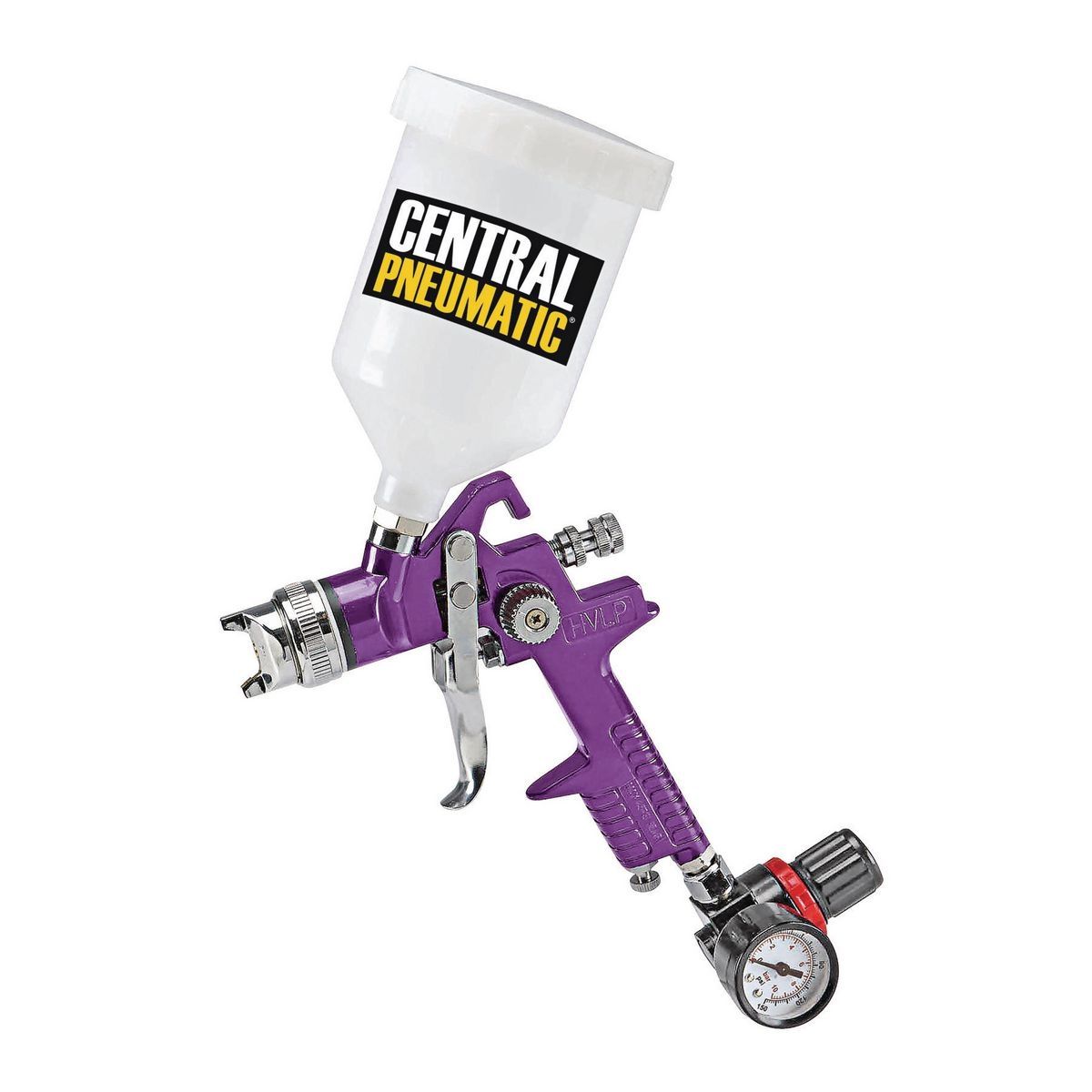 20 oz. HVLP Gravity-Feed Air Spray Gun with Regulator M655969