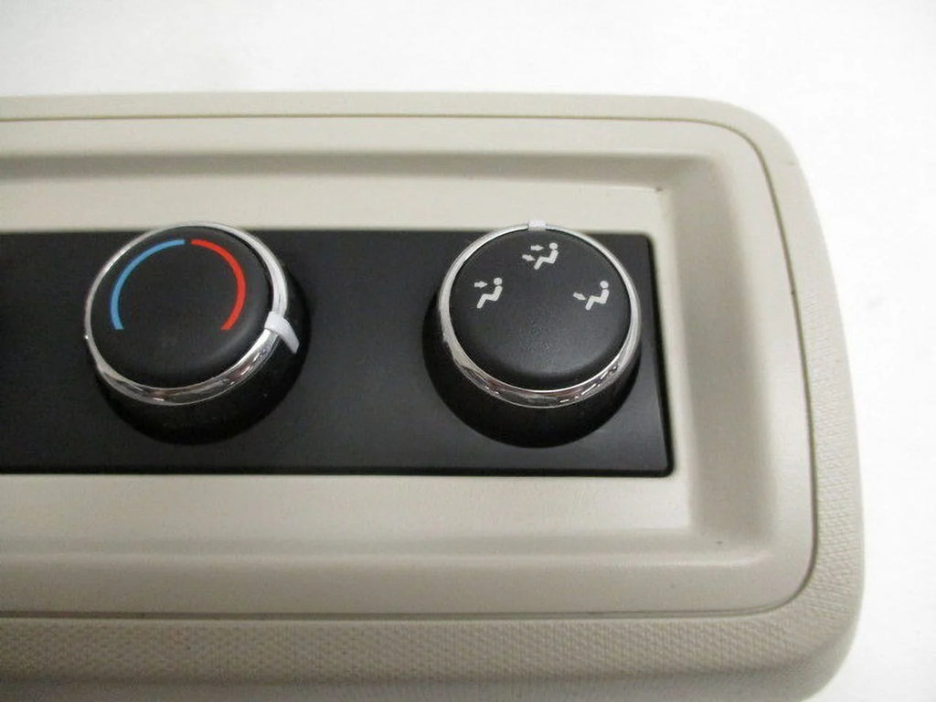 Rear Roof Manual Climate Temperature Control S7504
