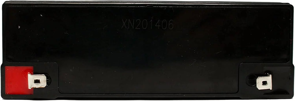 6V 12Ah Sealed Lead Acid Battery with F1 to F2 Terminal Adapters Y1210