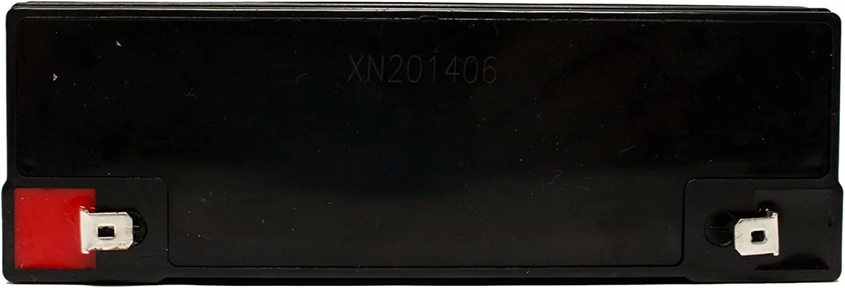 6V 12Ah Sealed Lead Acid Battery with F1 to F2 Terminal Adapters Y1210