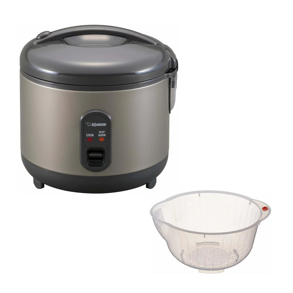 5.5-Cup Rice Cooker and Warmer with Washing Bowl E177