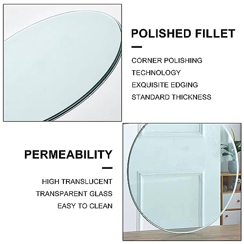 60" Round 3/8" Thick Tempering Glass Table Top M731