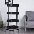 4-Tier Metal Rolling Utility Cart P90760