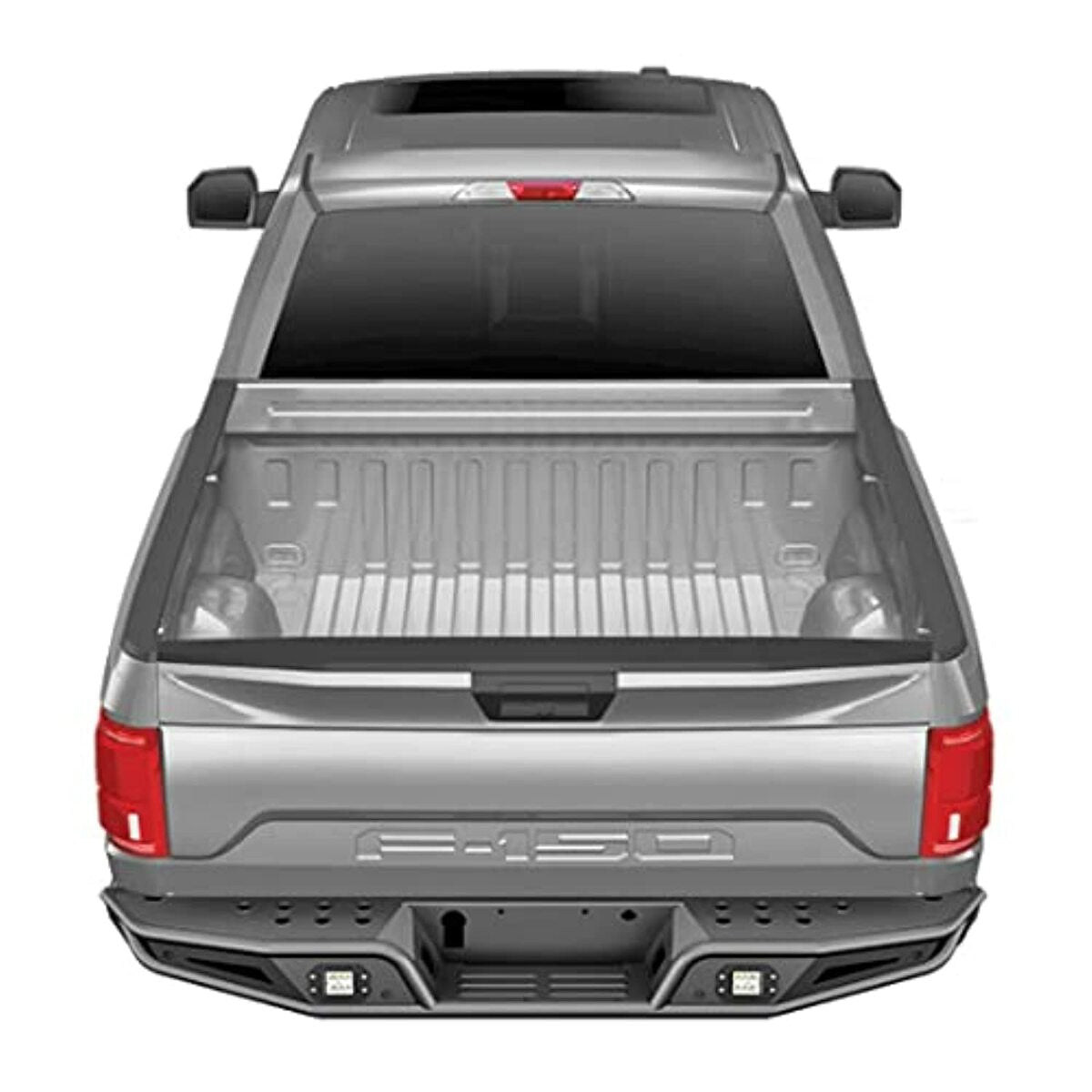 Powder Coated Black Steel Bumper K121729