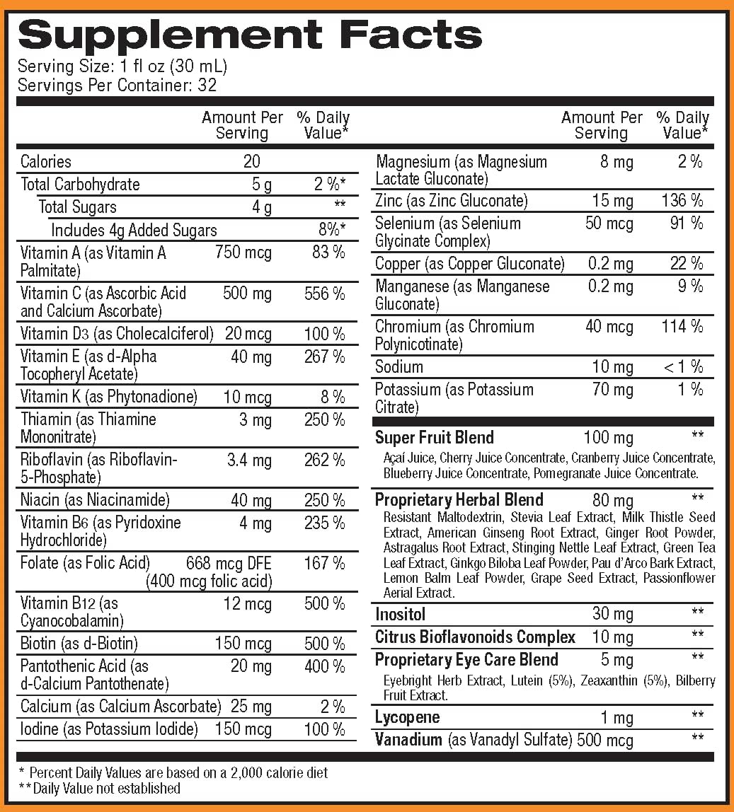 Liquid Multivitamin Twin Pack Z61162