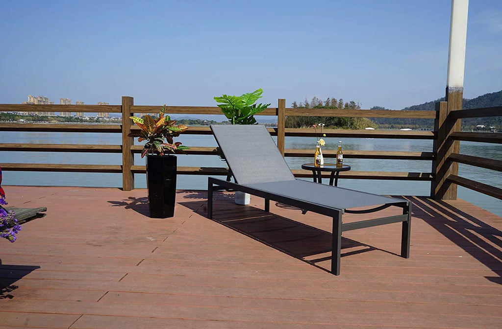 Aluminum Adjustable Chaise Lounge L480637