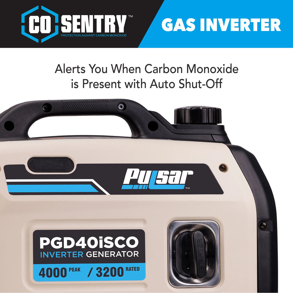 4000-Watt Super Quiet Gas Powered Inverter Generator B240