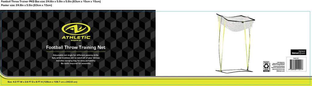Football Throw Training Net C43284