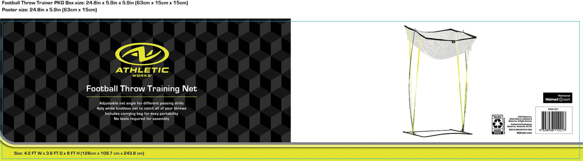 Football Throw Training Net C43284