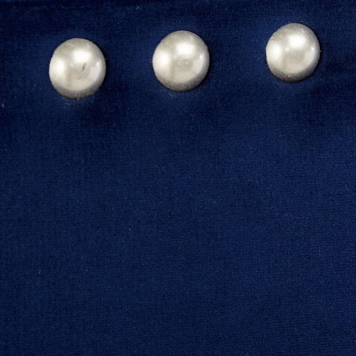 Blue Velvet King Size Upholstered Panel Bed S326