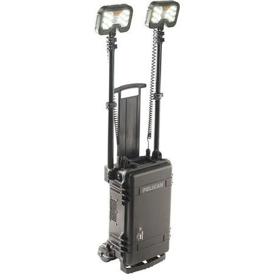 Black Remote Area Lighting System, 2 Lamp Heads K47261