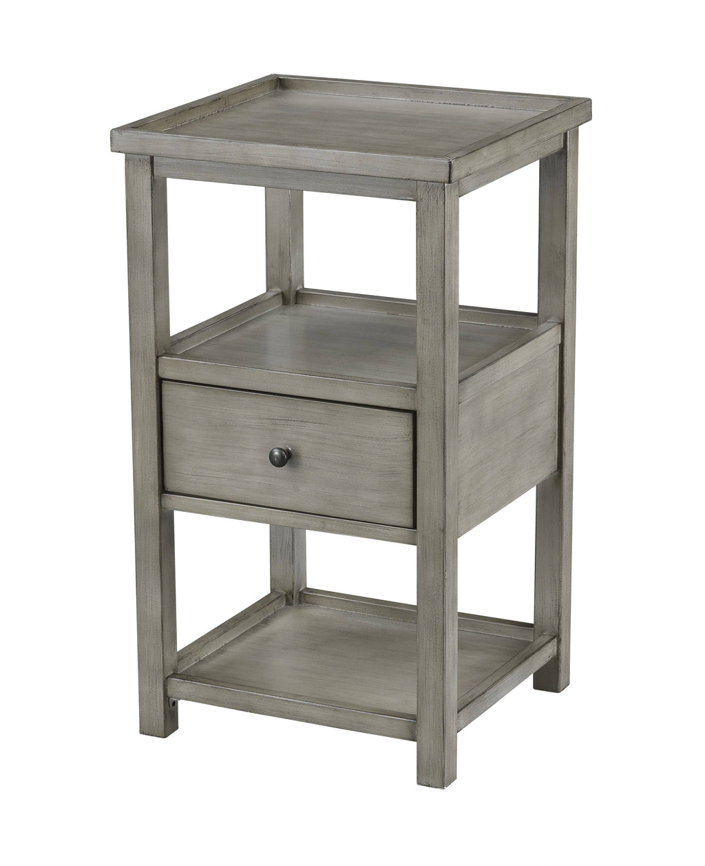 Grey One Drawer Chairside Table M149481