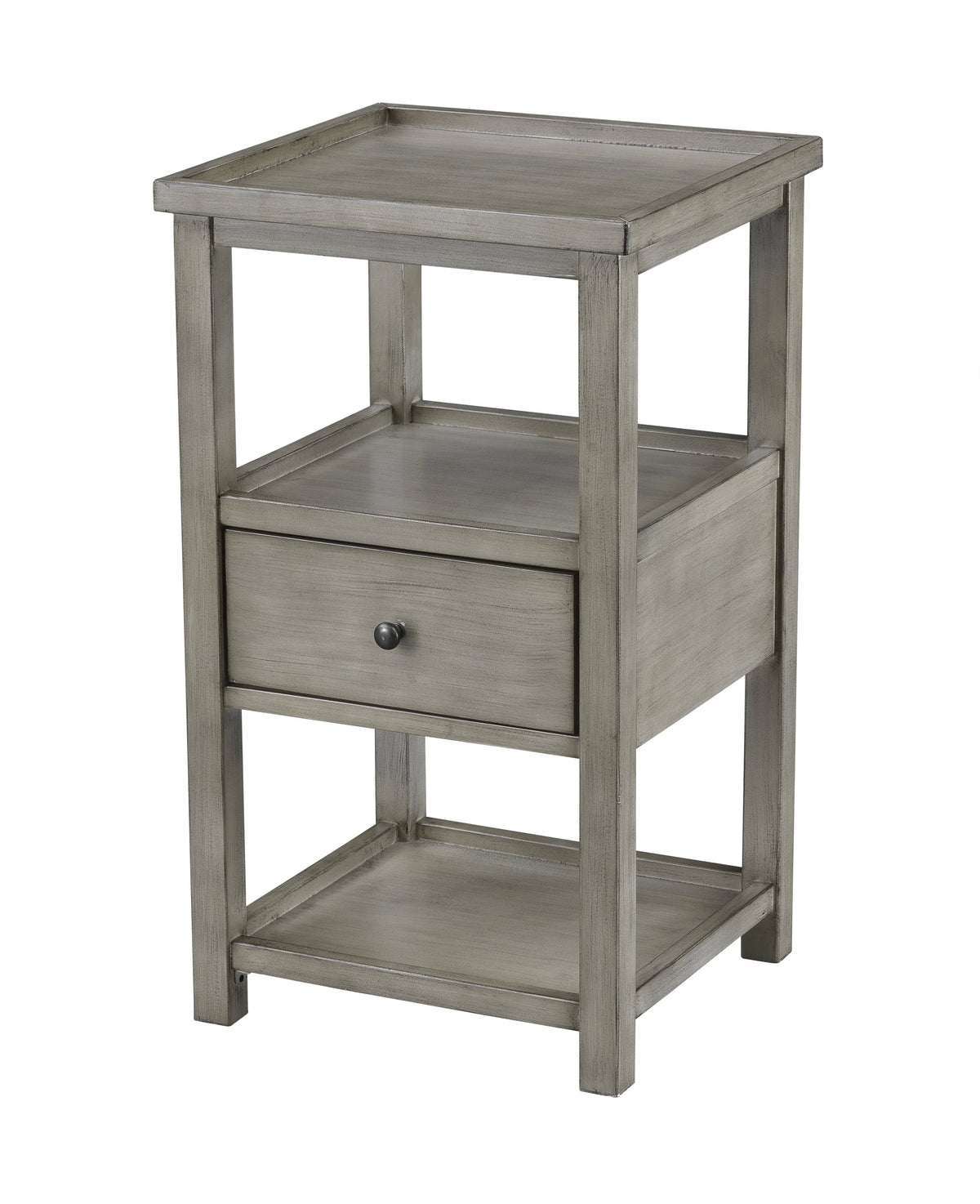 Grey One Drawer Chairside Table M149481