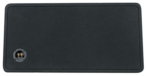 Dual 10" 2400w Car Subwoofers with Vented Sub Enclosure Box, 2 Ohm, Black R254671