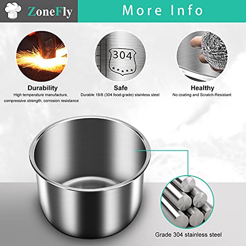 8Qt Stainless Steel Inner Pot E30685