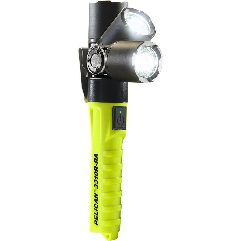 Right-Angle Rechargeable Flashlight (Yellow) G580