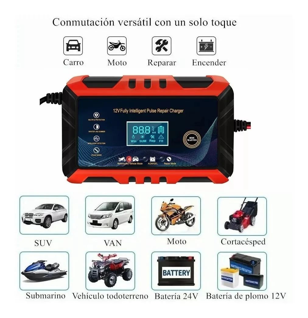 12V/6A Automatic Smart Battery Charger F562076