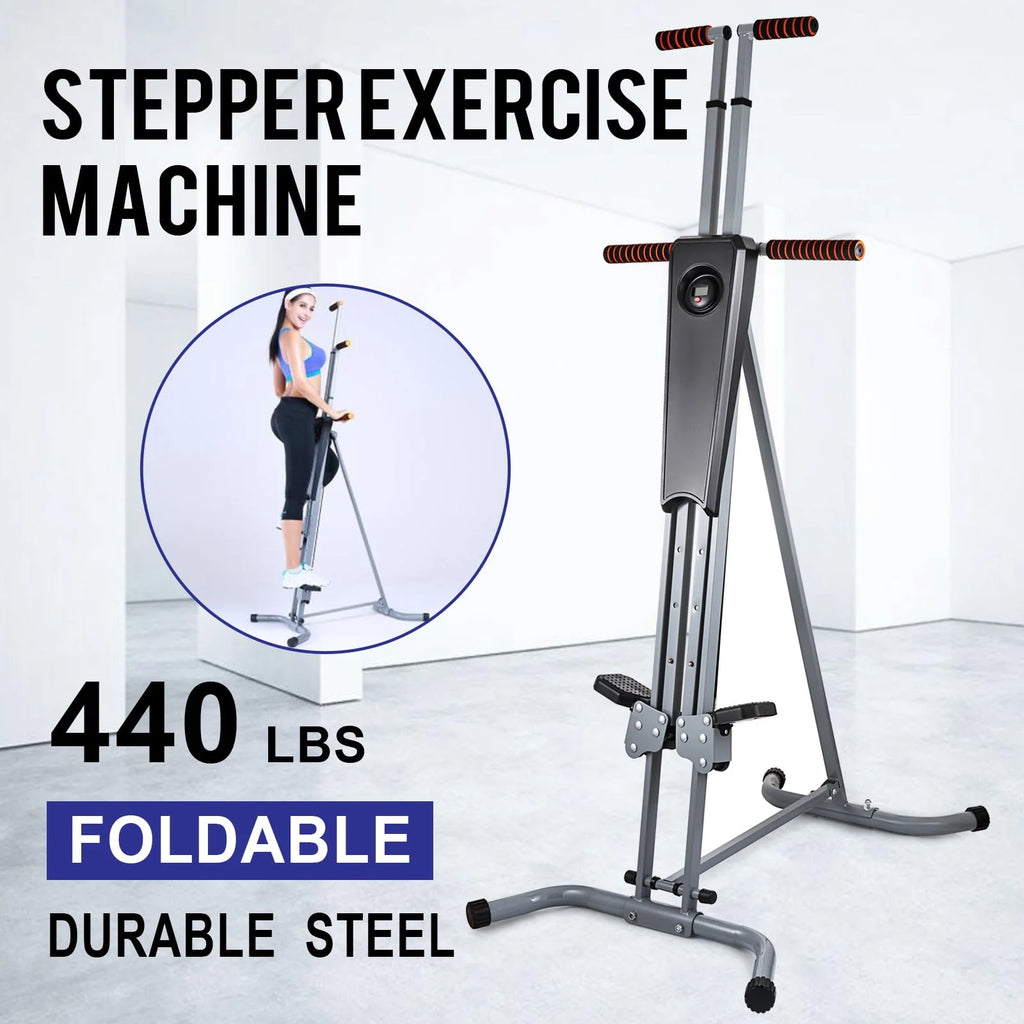 Folding Vertical Climber Stepper 2 in 1 A5562