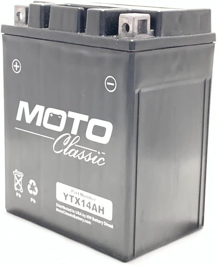 12V 14Ah 230CCA Maintenance Free Motorcycle ATV Battery J238