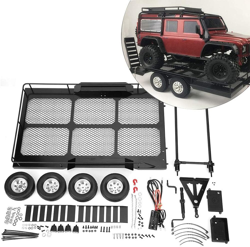 1/10 RC Car Trailer with Four Tires Z853