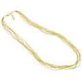 Gold Seed Bead Necklace Y1346