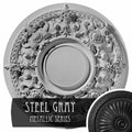Steel Gray Ceiling Medallion V1700
