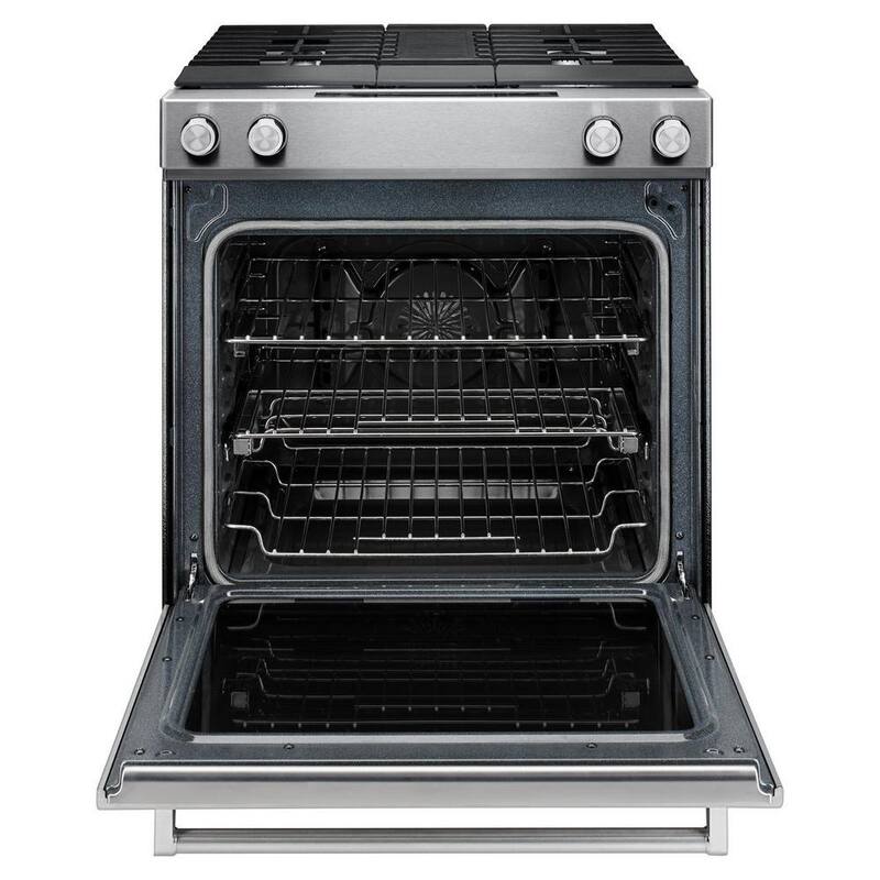 6.4 cu. ft. Dual Fuel Slide-In Range with Convection Oven Stainless Steel W575722